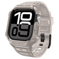 Husă cu curea Spigen Rugged Armor Pro V2 Apple Watch Series 11 / 10 (42 mm) – Bej (Dune Beige) – imagine 1