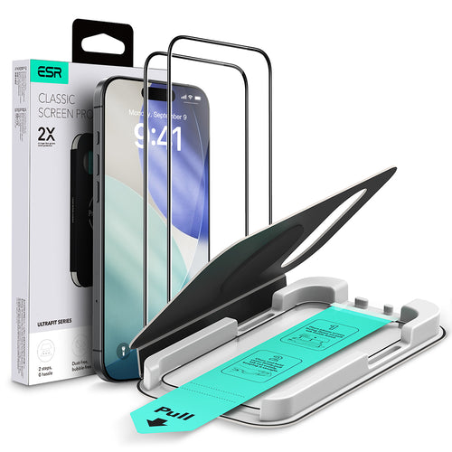Folie sticlă ESR UltraFit iPhone Air, set 2 buc. – imagine 1 din 3