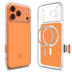 Husă Spigen Ultra Hybrid T MagSafe iPhone 17 Pro Max – Portocaliu lucios – imagine 10