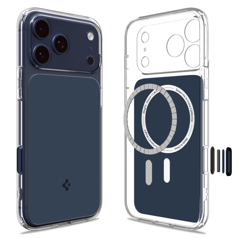 Husă Spigen Ultra Hybrid T MagSafe iPhone 17 Pro – Albastru mat – imagine 11