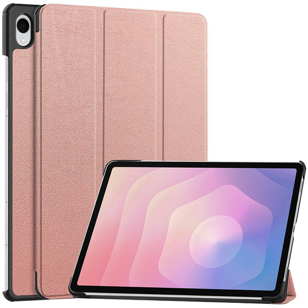 Husă Samsung Galaxy Tab S11 Techsuit FoldPro, auriu roz – imagine 1