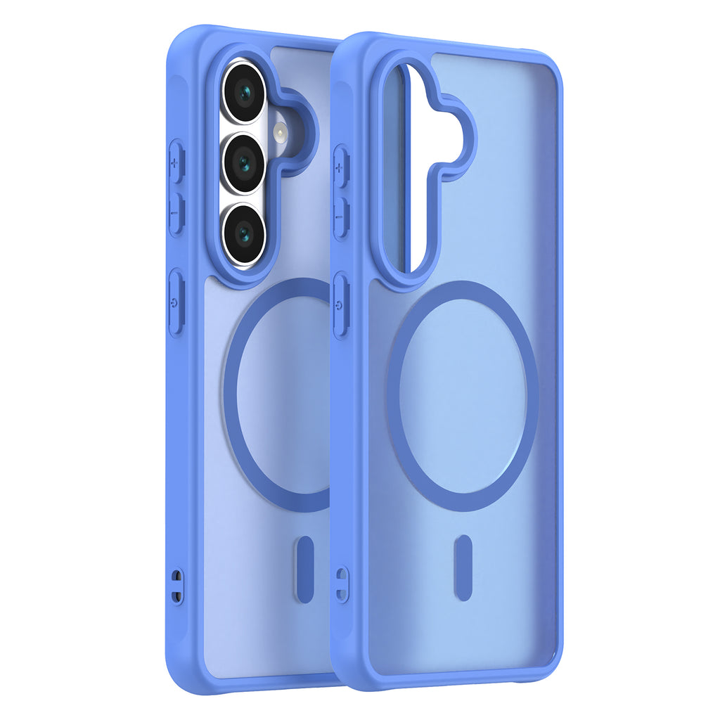 Husă Techsuit HaloFrost II MagSafe Galaxy S26 – Bleu – imagine 10