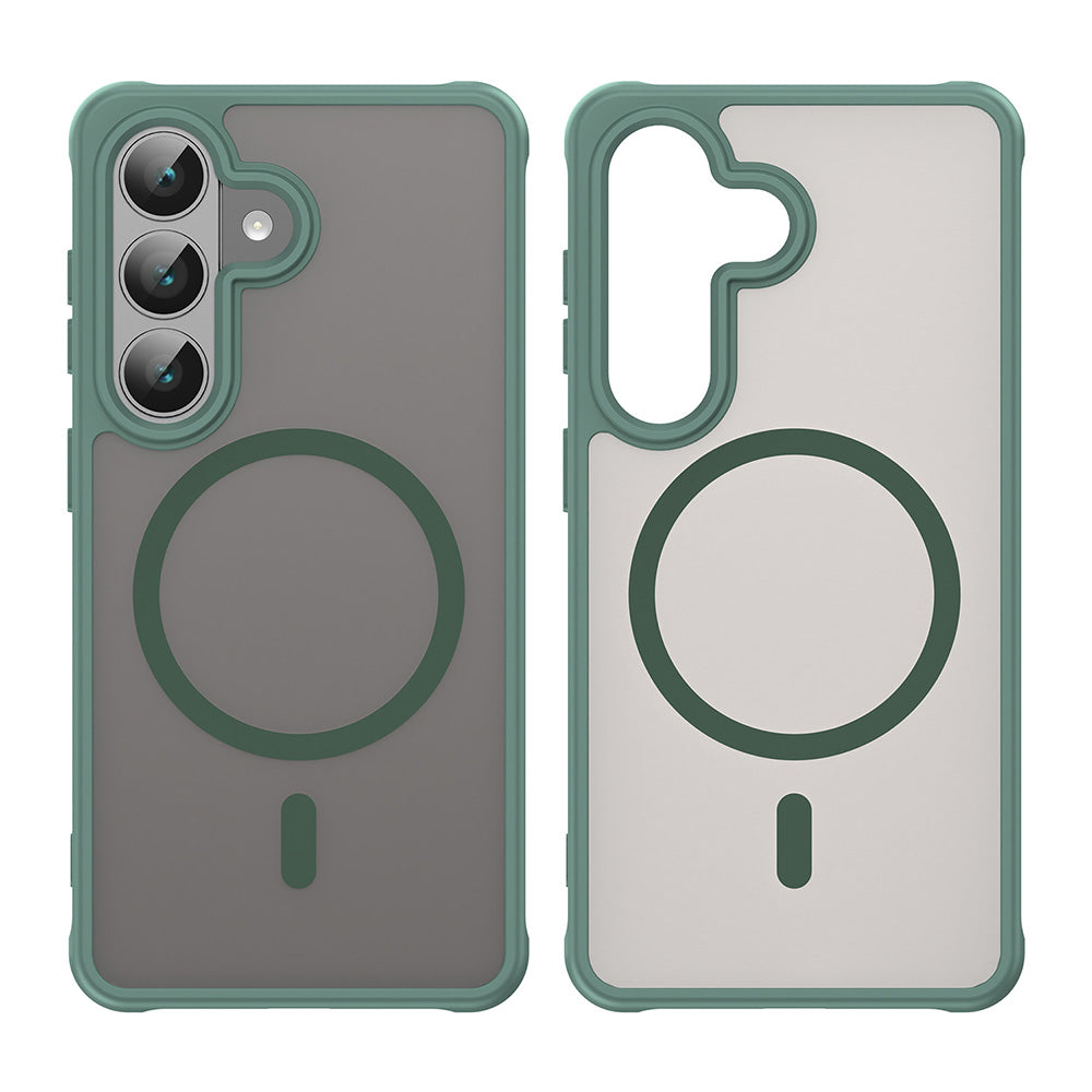 Husă Techsuit HaloFrost II MagSafe Galaxy S26 – Verde – imagine 6