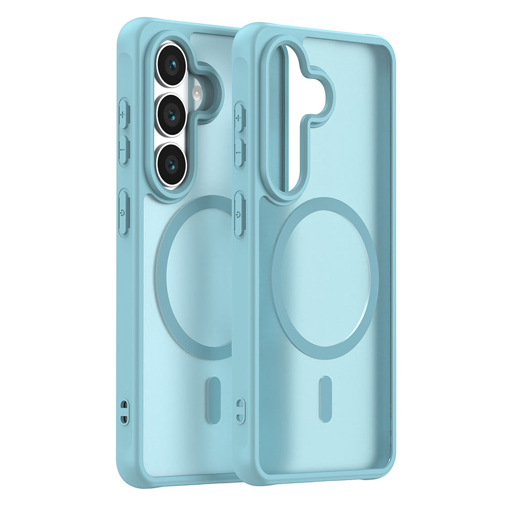Husă Techsuit HaloFrost II MagSafe Galaxy S26 – Verde mentă – imagine 12