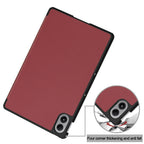 Husă Xiaomi Redmi Pad 2 Pro Techsuit FoldPro, roșu – imagine 2