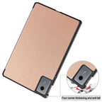 Husă Lenovo Idea Tab 11 / Tab K11 Gen 2 Techsuit FoldPro, auriu roz – imagine 2