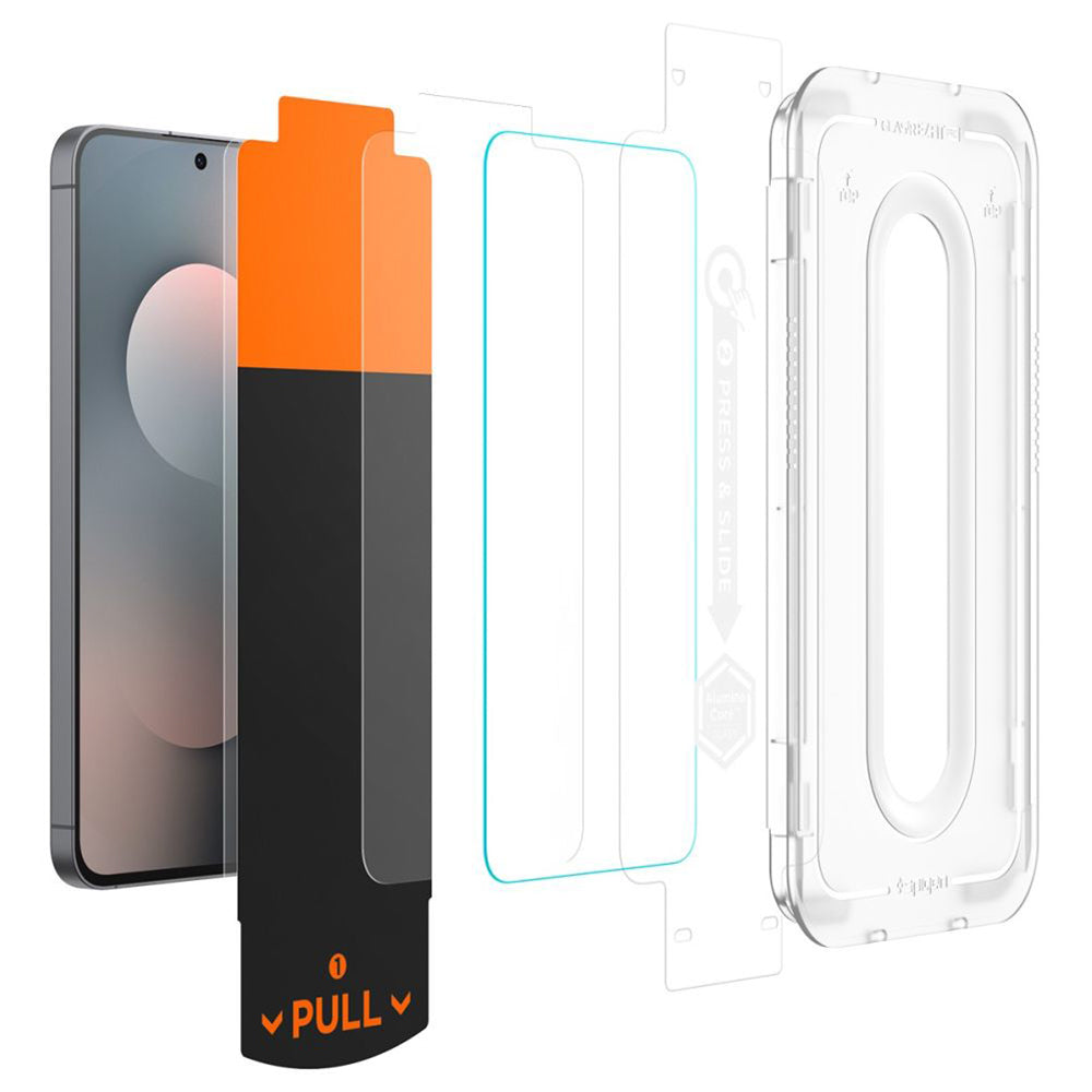 Folie de sticlă Spigen Glas.tR EZ Fit Pro pentru Samsung Galaxy S25 FE – imagine 2