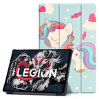 Husă Lenovo Legion Tab Gen 3 Techsuit FoldPro, unicorn – imagine 2