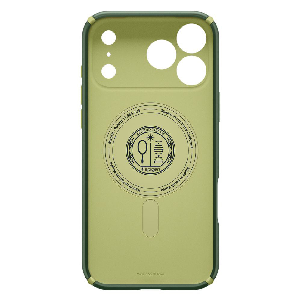Husă Caseology Nano Pop Hybrid MagSafe iPhone 17 Pro – Avo Green (verde) – imagine 4