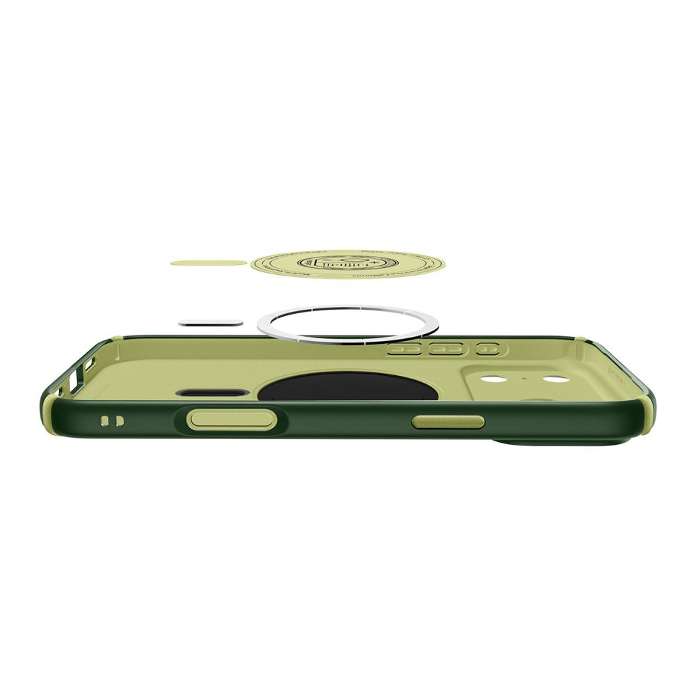 Husă Caseology Nano Pop Hybrid MagSafe iPhone 17 Pro – Avo Green (verde) – imagine 6