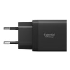 Încărcător Spigen Essential EE472EU GaN 2x USB-C 47W – Negru – imagine 2