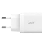 Încărcător Spigen Essential EE472EU GaN 2x USB-C 47W – Alb – imagine 5