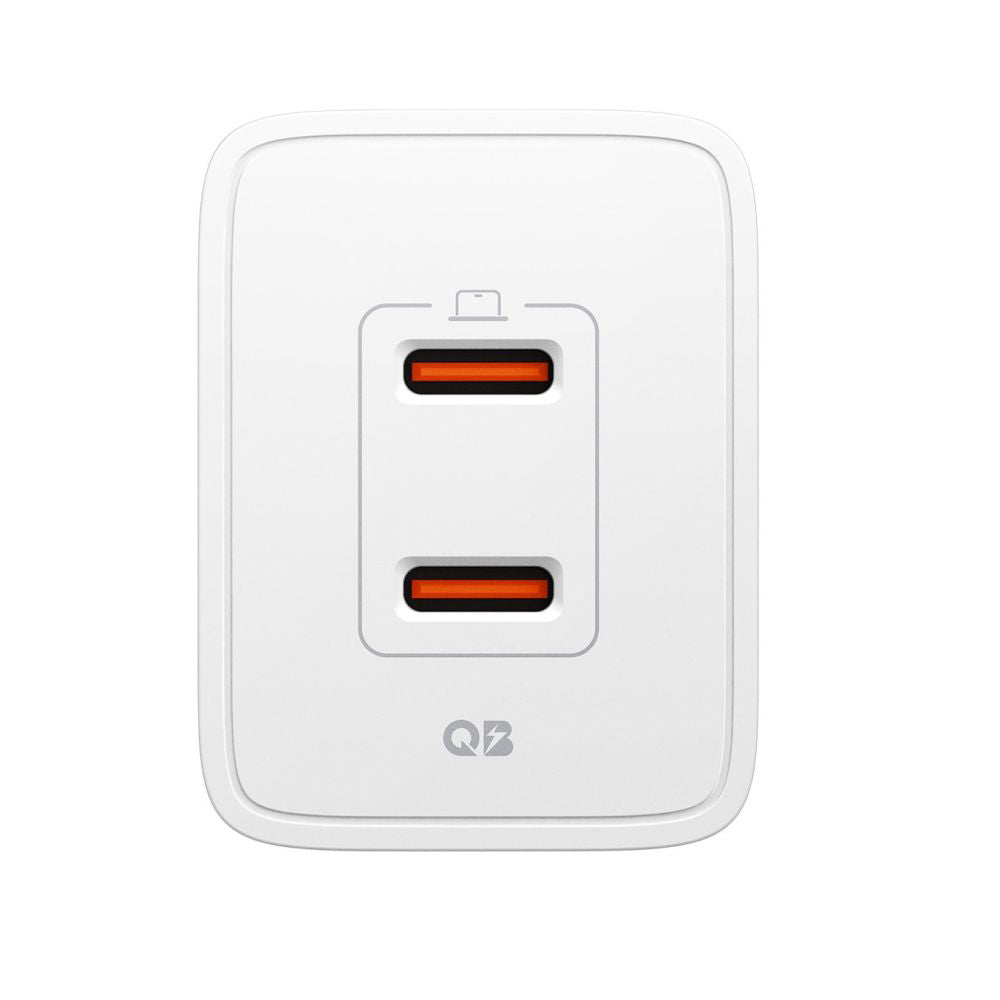 Încărcător Spigen Essential EE472EU GaN 2x USB-C 47W – Alb – imagine 6