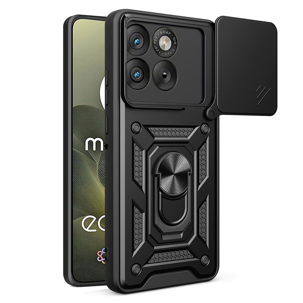 Husă Motorola Edge 70 Techsuit CamShield, negru – imagine 1
