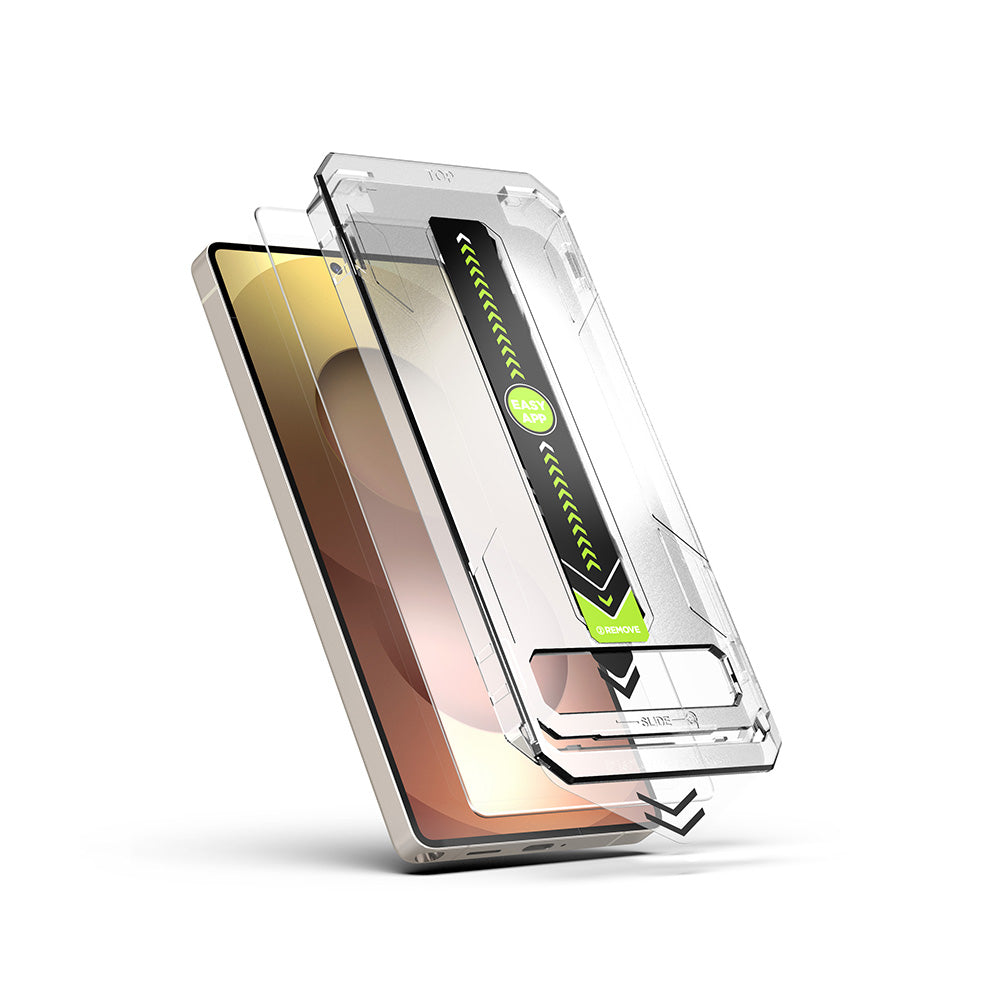 Folie sticlă Techsuit CrystalHD Galaxy S25 FE / A57 5G, amprentă – Clasică – imagine 5