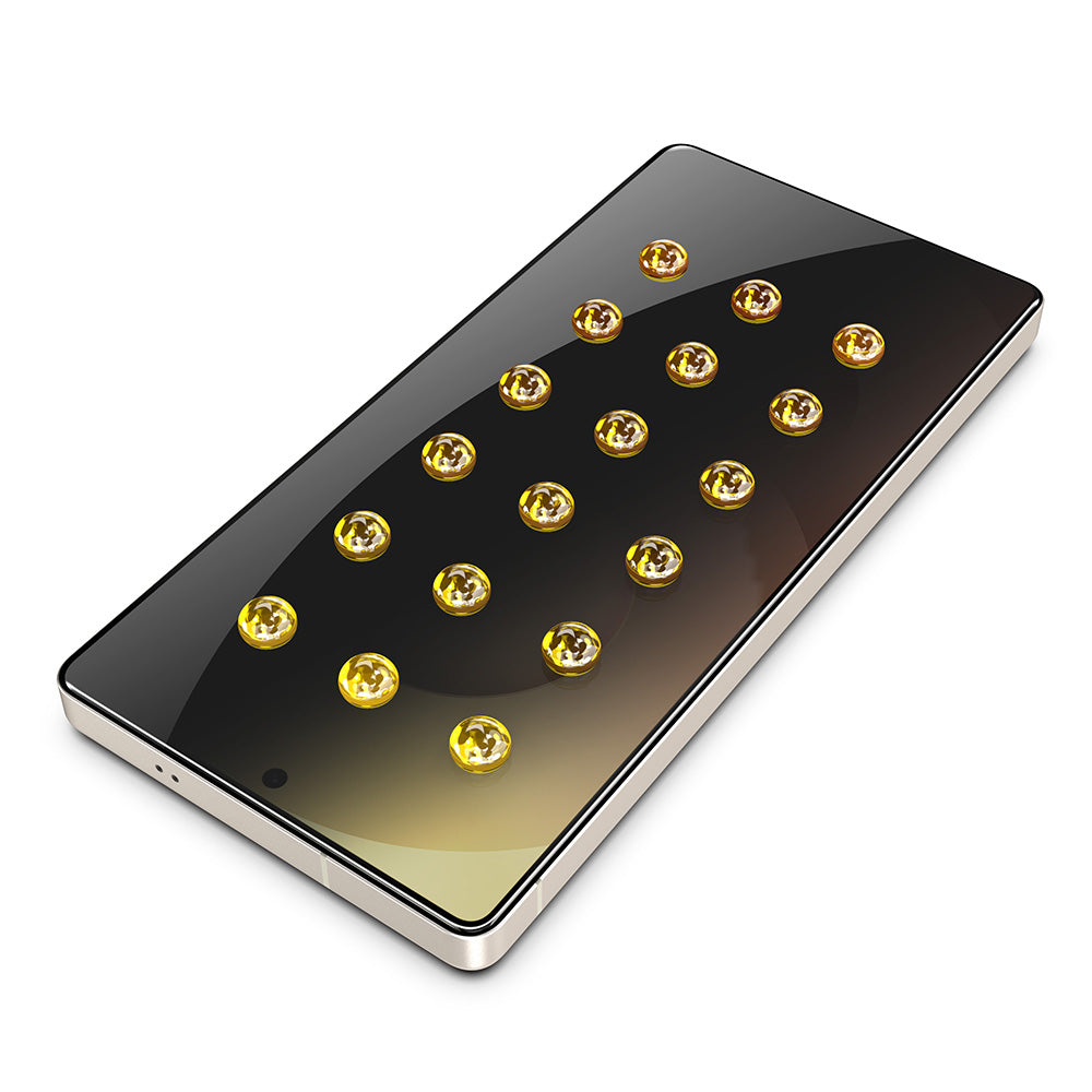 Folie privacy Techsuit CrystalHD Galaxy S25 Plus / S24+, amprentă – imagine 4