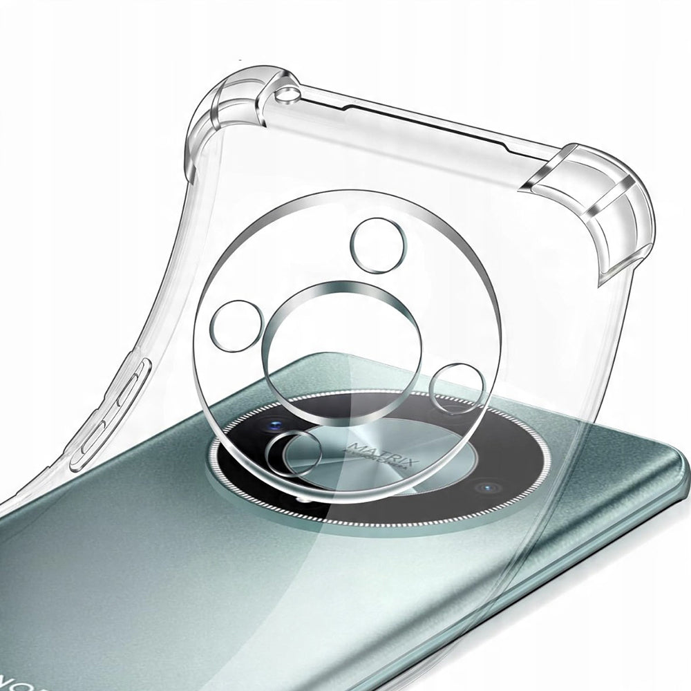 Husă Honor Magic8 Lite Techsuit Shockproof Clear Silicone – imagine 2