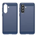 Husă Techsuit Carbon Silicone Galaxy A57 5G – Albastru – imagine 2