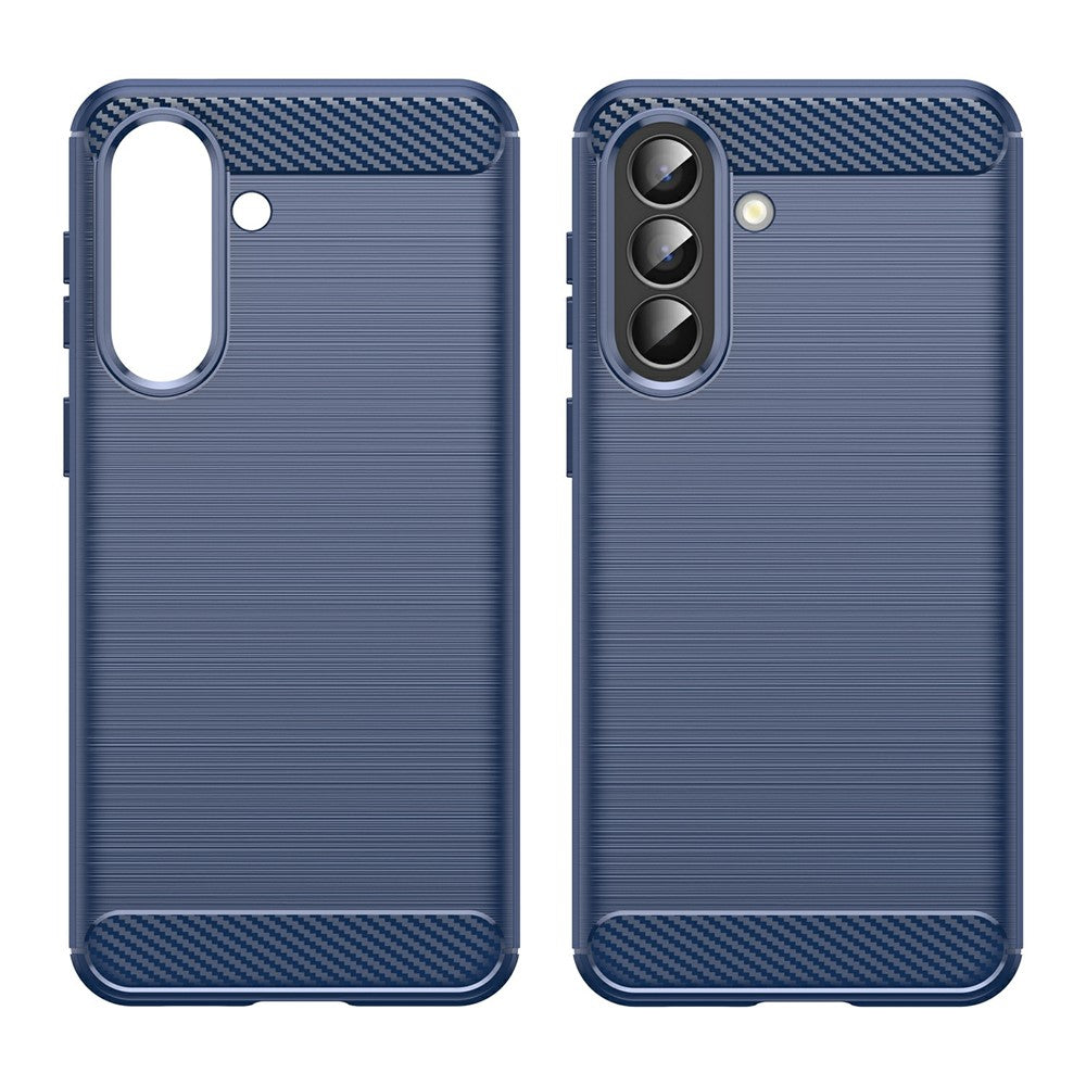 Husă Techsuit Carbon Silicone Galaxy A57 5G – Albastru – imagine 2