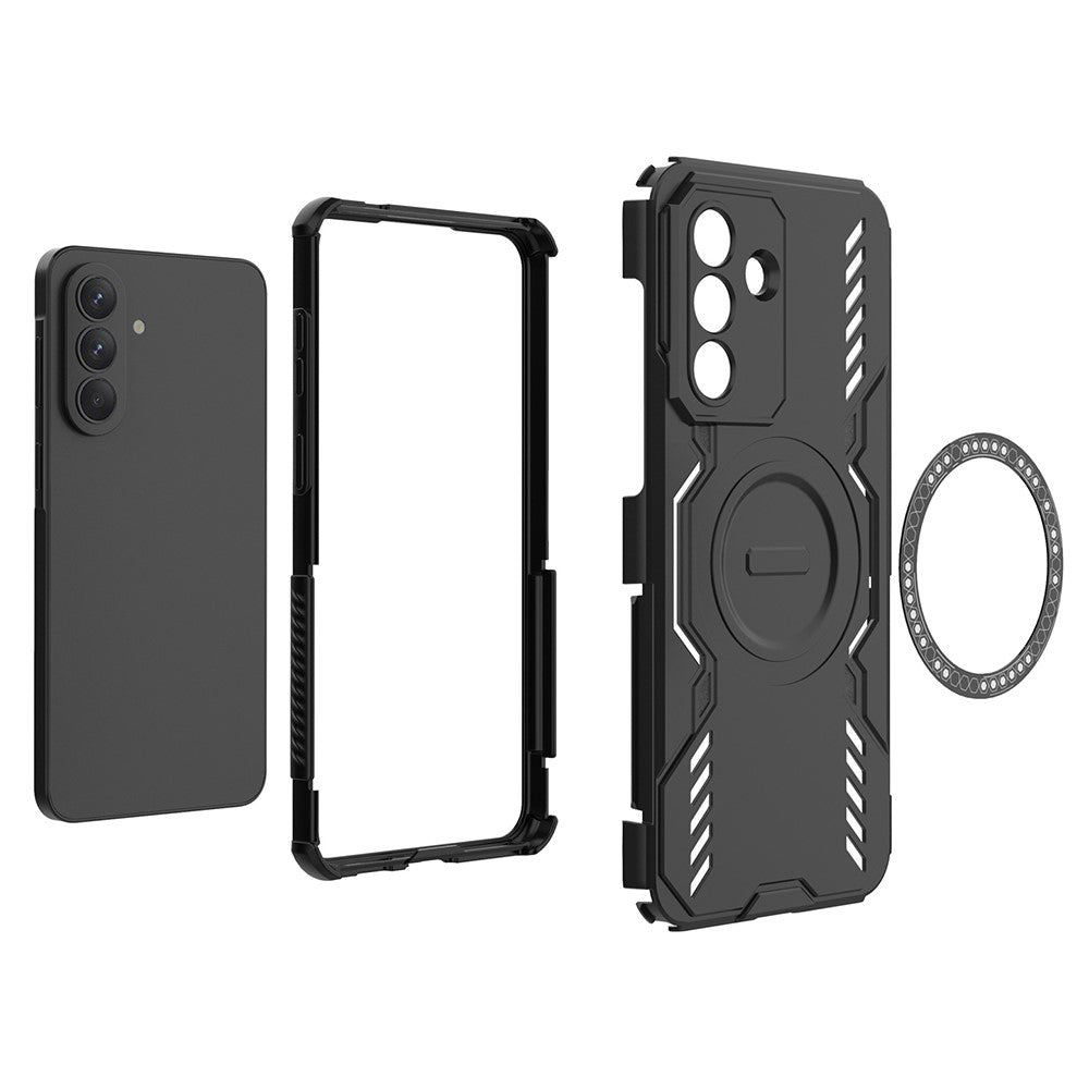 Husă Techsuit ArmorMag MagSafe Galaxy A57 5G – Negru – imagine 5