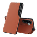 Husă flip Techsuit eFold Galaxy A37 5G – Portocaliu – imagine 1