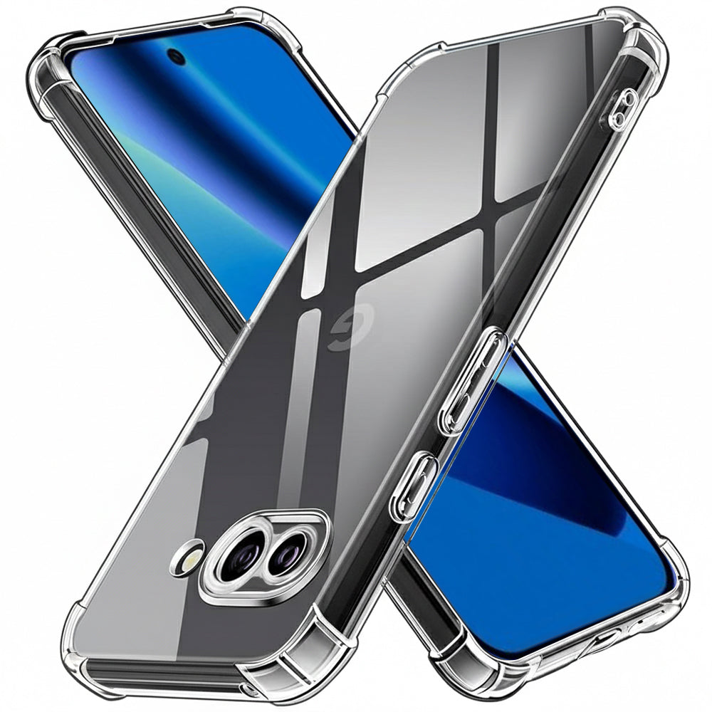 Husă Google Pixel 10a Techsuit Shockproof Clear Silicone – imagine 1
