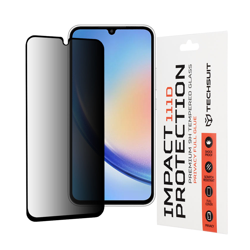 Folie privacy Techsuit Galaxy A34 5G, anti-spion – imagine 1