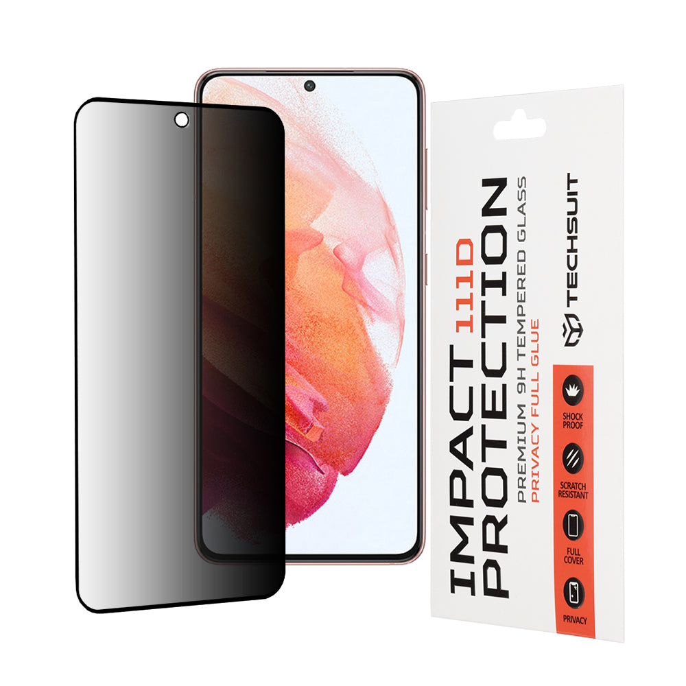 Folie privacy Techsuit Galaxy S21, anti-spion – imagine 1