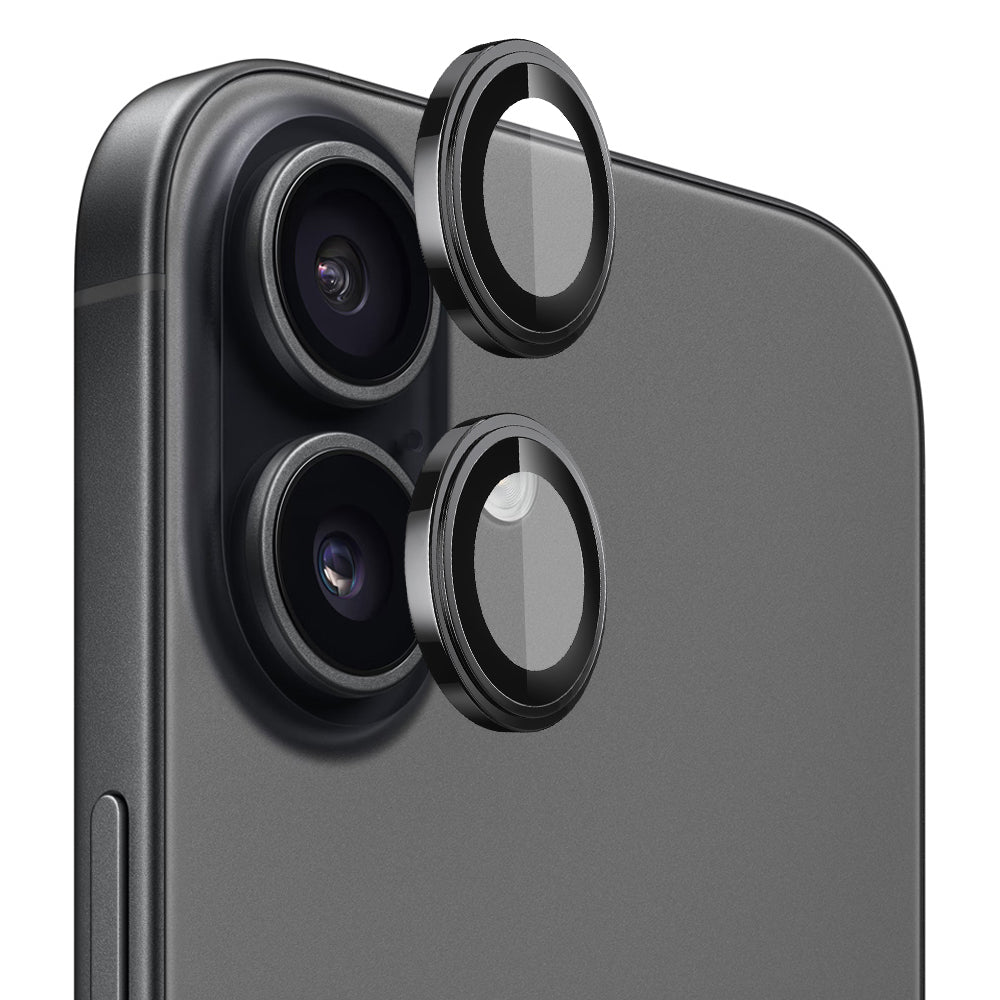 Protecție lentile cameră Lito S+ iPhone 17 – Negru – imagine 1 din 6