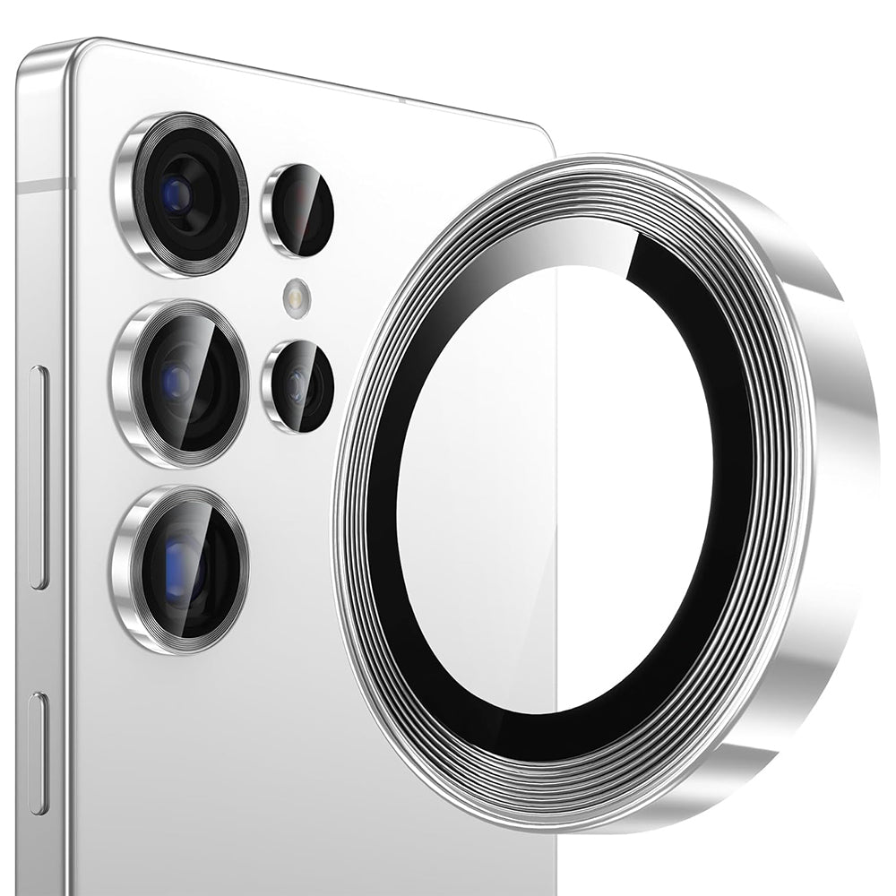 Protecție lentile cameră Lito S+ Samsung Galaxy S25 Ultra – Argintiu – imagine 5