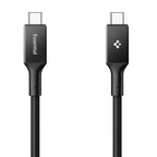 Cablu Spigen Essential EB10015CC USB-C 100W 1,5 m – Negru – imagine 2
