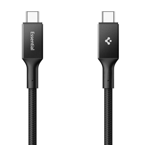 Cablu Spigen Essential EB10015CC USB-C 100W 1,5 m – Negru – imagine 2