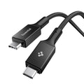 Cablu Spigen Essential EB10015CC USB-C 100W 1,5 m – Negru – imagine 1