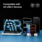 Cablu Spigen Essential EB24015CC USB-C 240W 40Gbps – Alb – imagine 11