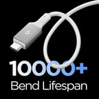 Cablu Spigen Essential EB10015CC USB-C 100W 1,5 m – Alb – imagine 6