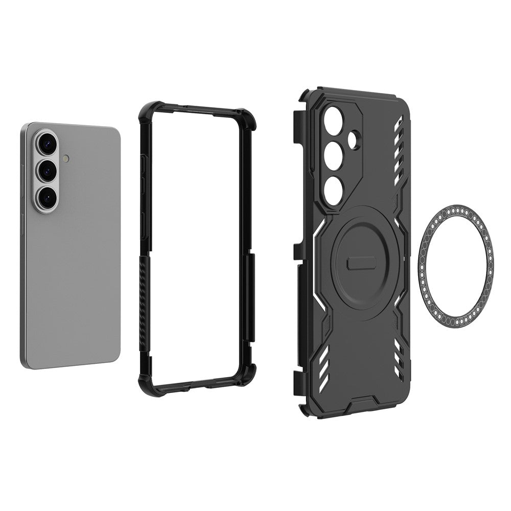 Husă Techsuit ArmorMag MagSafe Galaxy S26 Plus – Negru – imagine 4