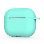 Husă silicon AirPods 4 / AirPods 5, ultra-subțire, turcoaz – Techsuit – imagine 2