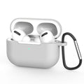 Husă silicon AirPods Pro 3, ultra-subțire, gri deschis – Techsuit – imagine 1