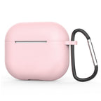 Husă silicon AirPods 4 / AirPods 5, ultra-subțire, roz – Techsuit – imagine 1