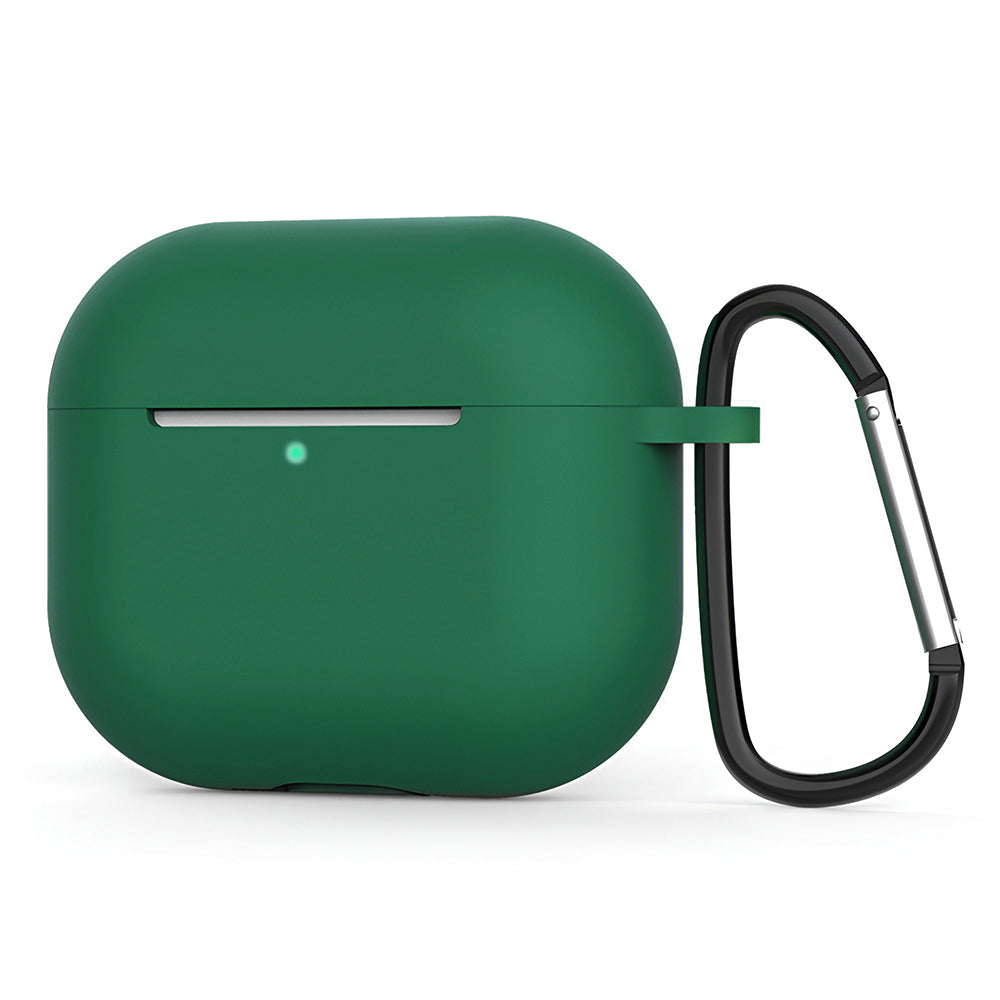 Husă silicon AirPods 4 / AirPods 5, ultra-subțire, verde – Techsuit – imagine 1