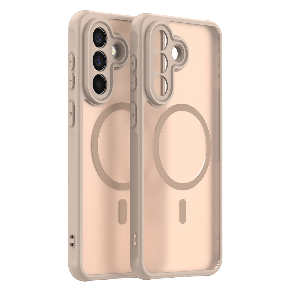 Husă Techsuit HaloFrost II MagSafe Galaxy A57 5G – Auriu – imagine 2