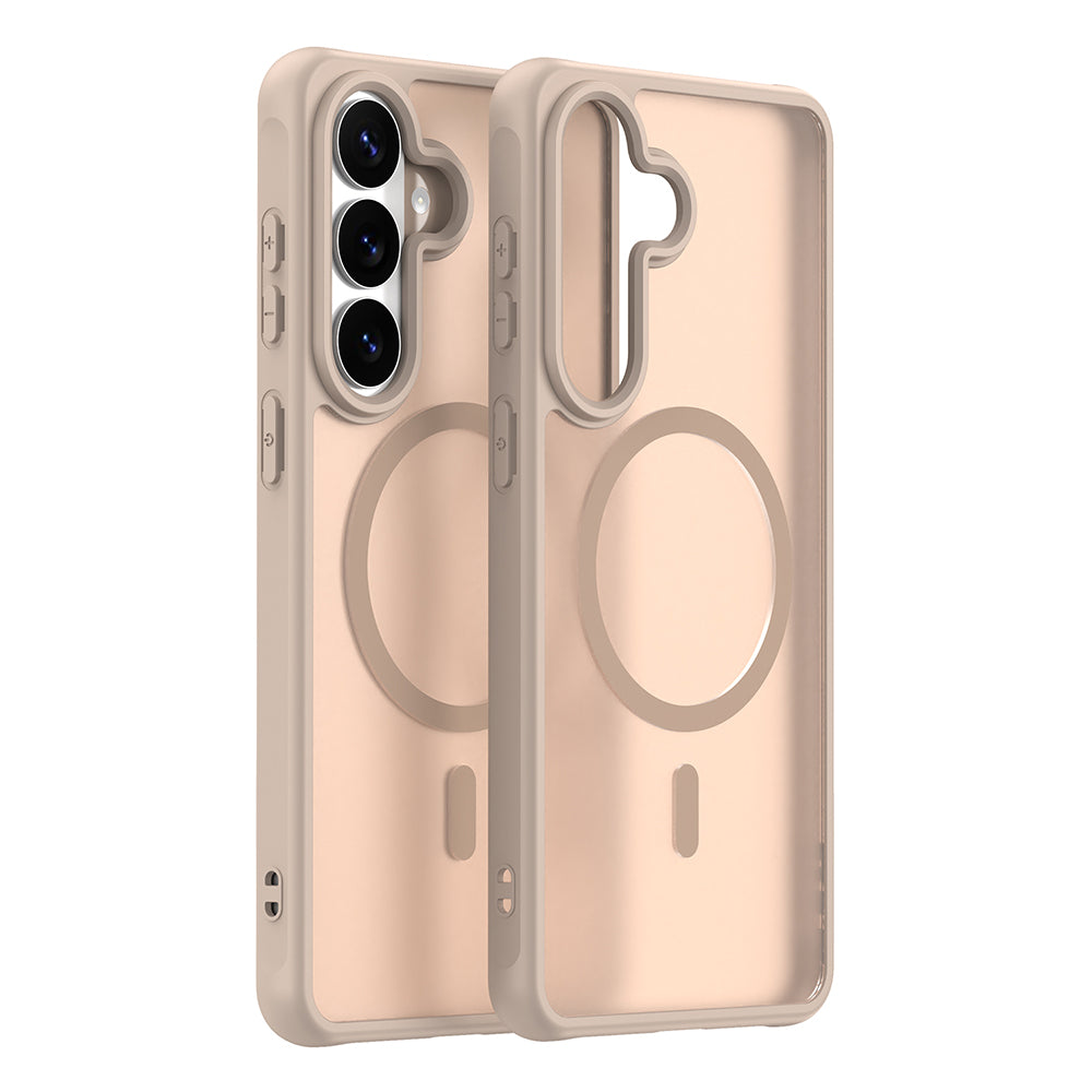 Husă Techsuit HaloFrost II MagSafe Galaxy S26 Plus – Auriu – imagine 6