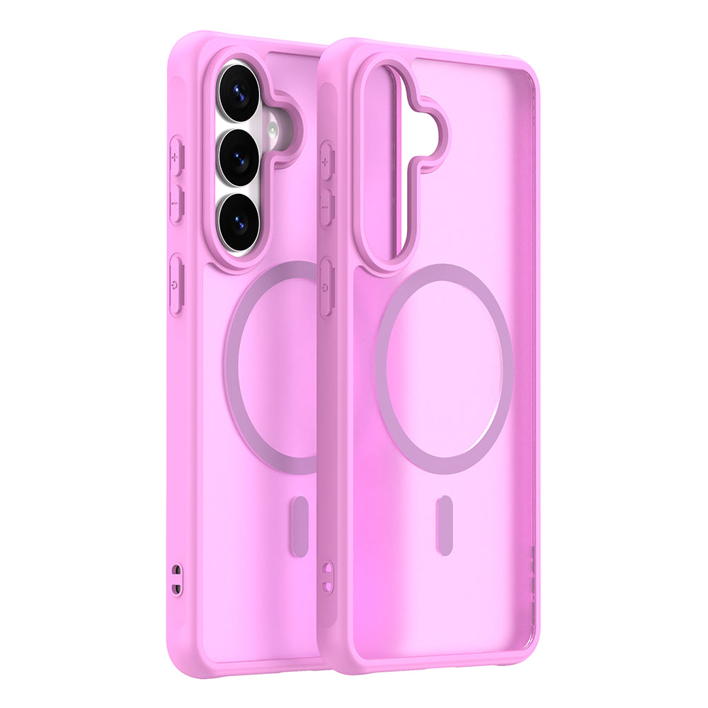 Husă Techsuit HaloFrost II MagSafe Galaxy S26 Plus – Roz – imagine 4