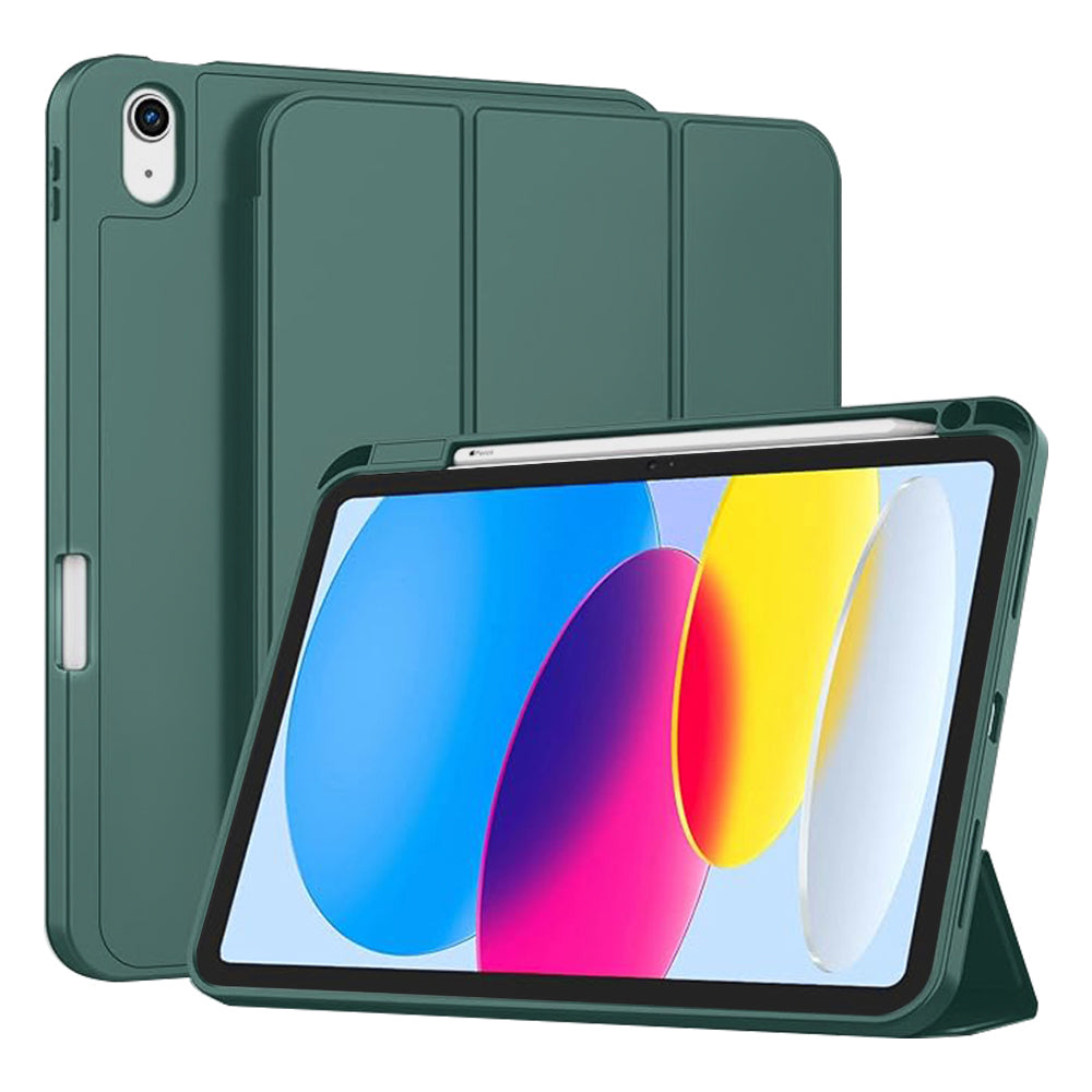 Husă iPad 10 10.9 / 11 Techsuit Flex Trifold (with Pencil Holder), – imagine 1