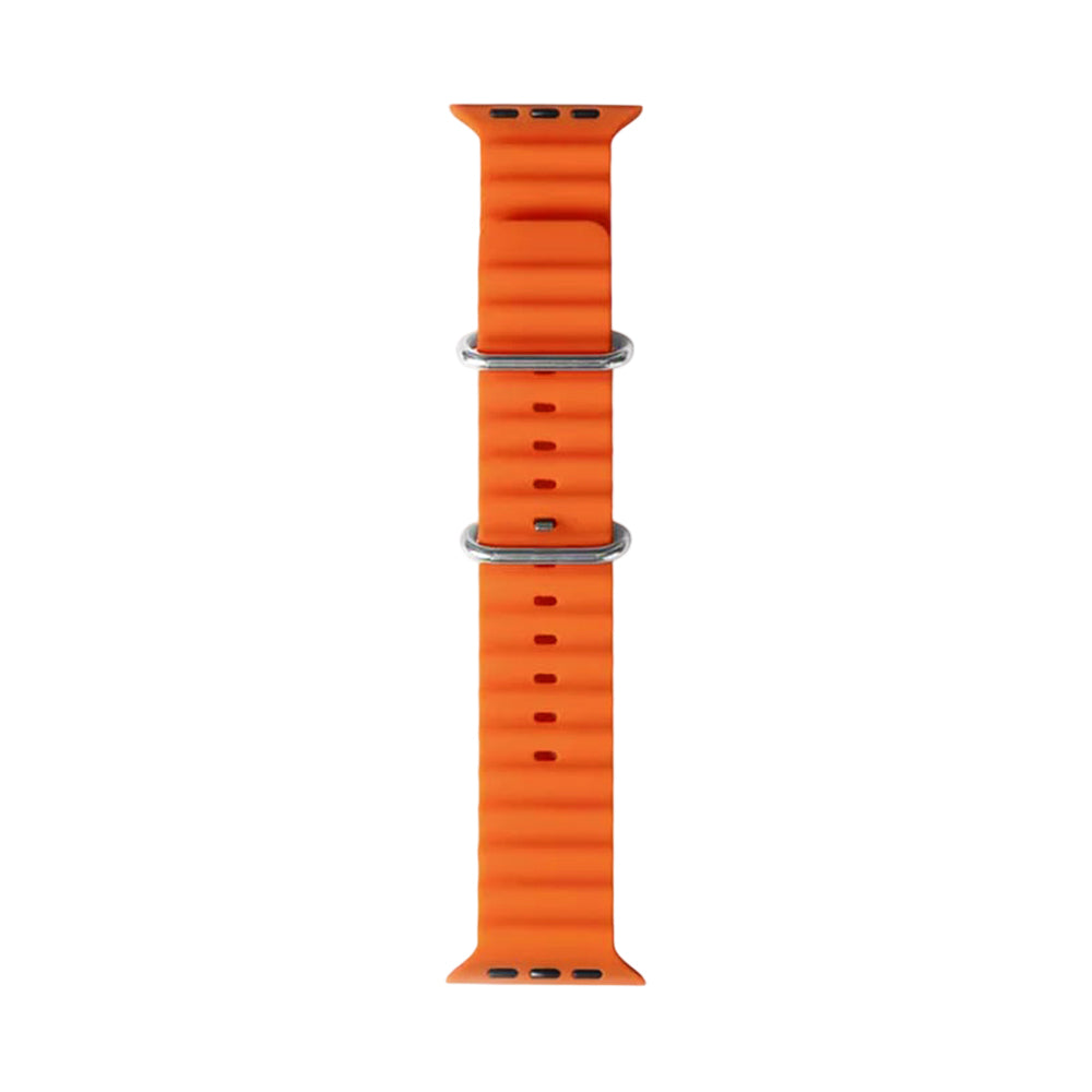 Curea W038 Apple Watch 44–49 mm, portocalie – Techsuit – imagine 3