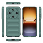 Husă Honor Magic8 Lite Techsuit Magic Shield, verde – imagine 5