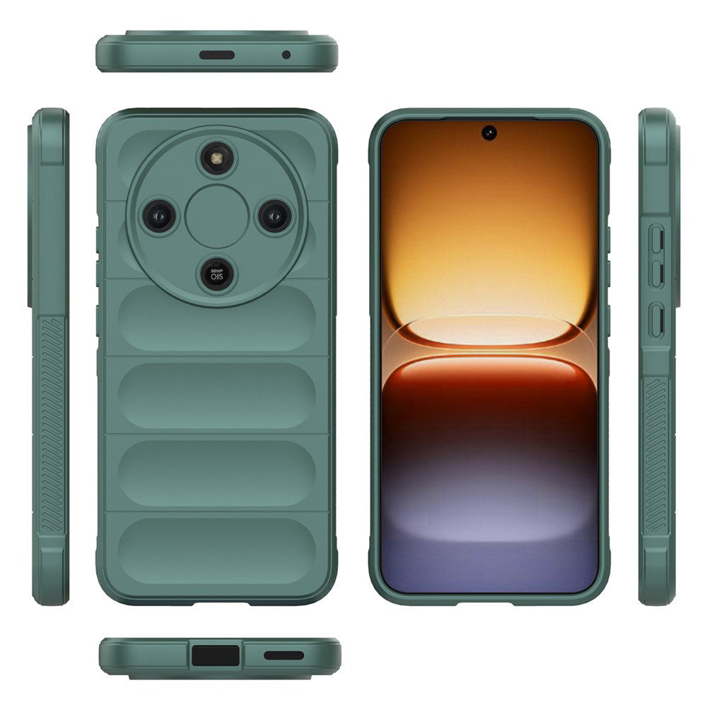 Husă Honor Magic8 Lite Techsuit Magic Shield, verde – imagine 5
