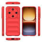 Husă Honor Magic8 Lite Techsuit Magic Shield, roșu – imagine 3