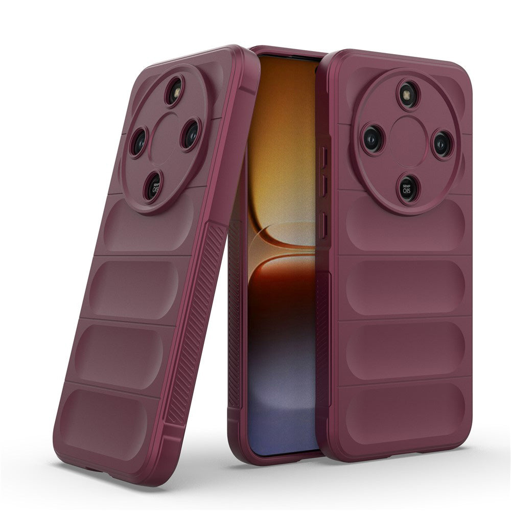 Husă Honor Magic8 Lite Techsuit Magic Shield, bordo – imagine 2