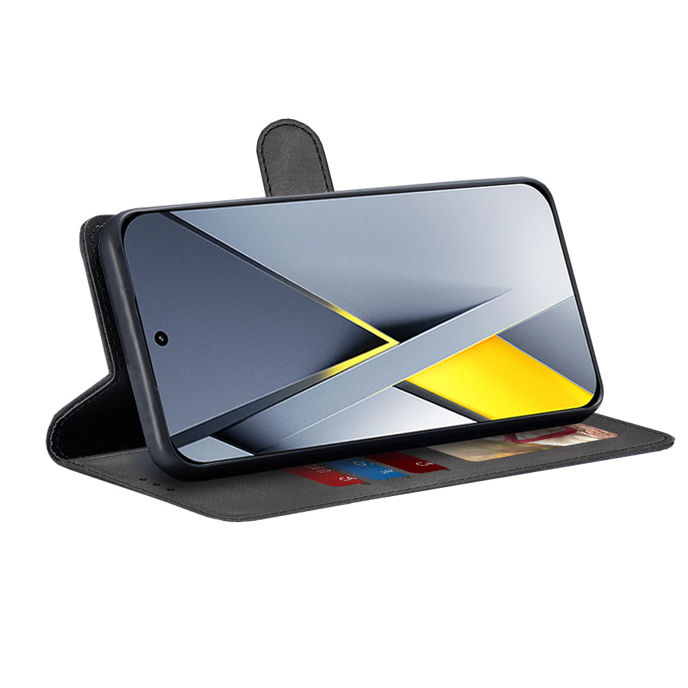 Husă Xiaomi Poco F8 Pro flip Techsuit Diary Book, negru – imagine 2
